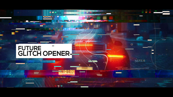 Future Glitch Opener - VideoHive 23424281