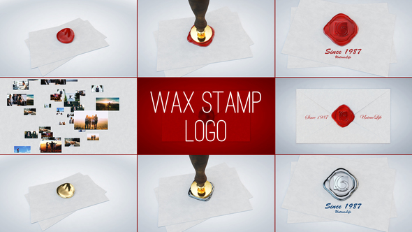 Wax Stamp Logo - VideoHive 23424577