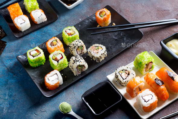 Japanese Traditional Cuisine: Sushi, japanese food