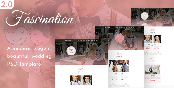 Top Fascination - Wedding HTML5 Template