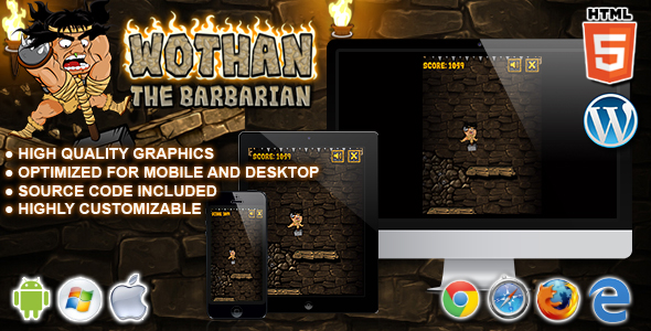 Wothan The Barbarian - CodeCanyon 15749383