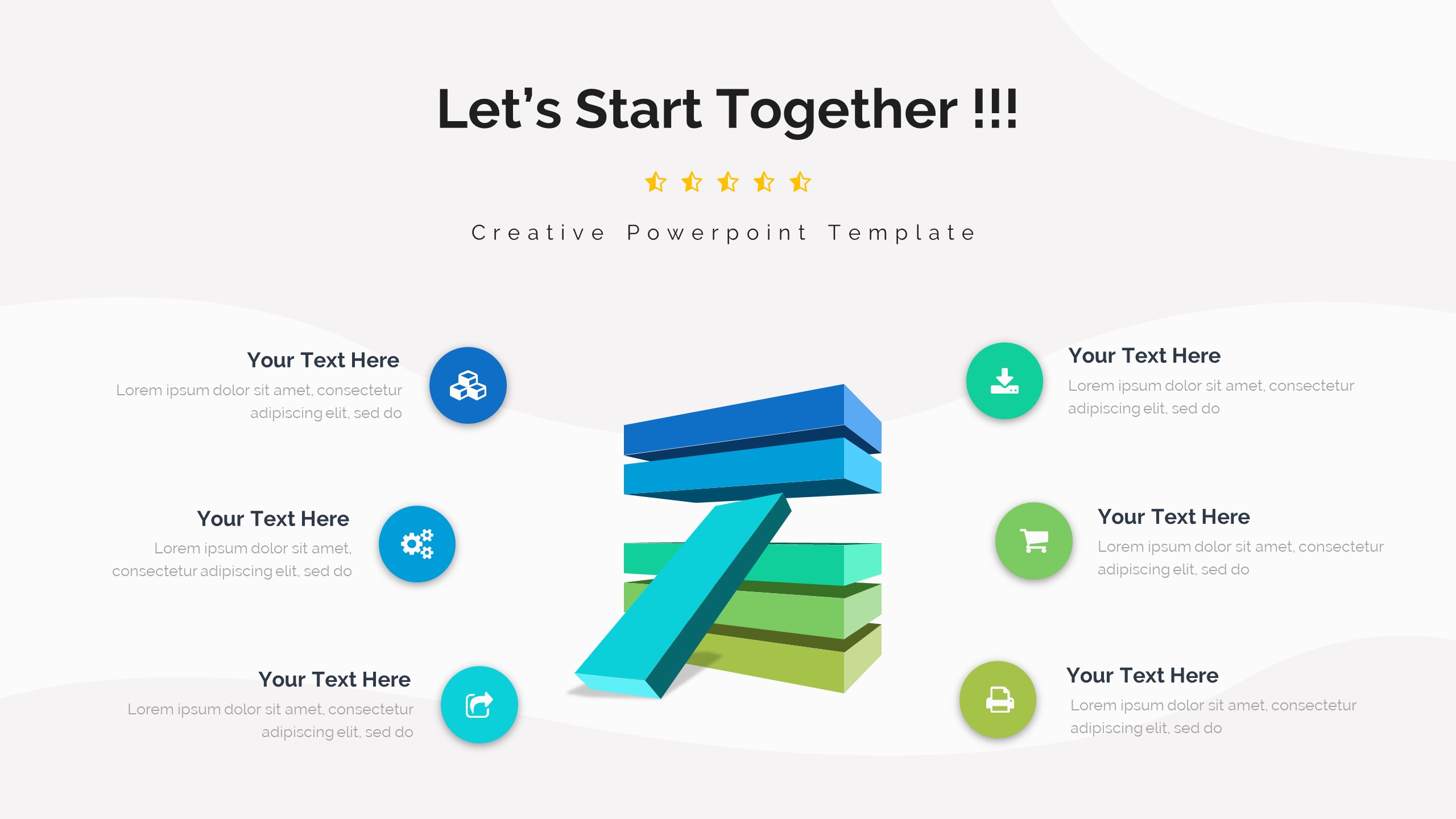 Increase System Pitch Deck Powerpoint Template, Presentation Templates