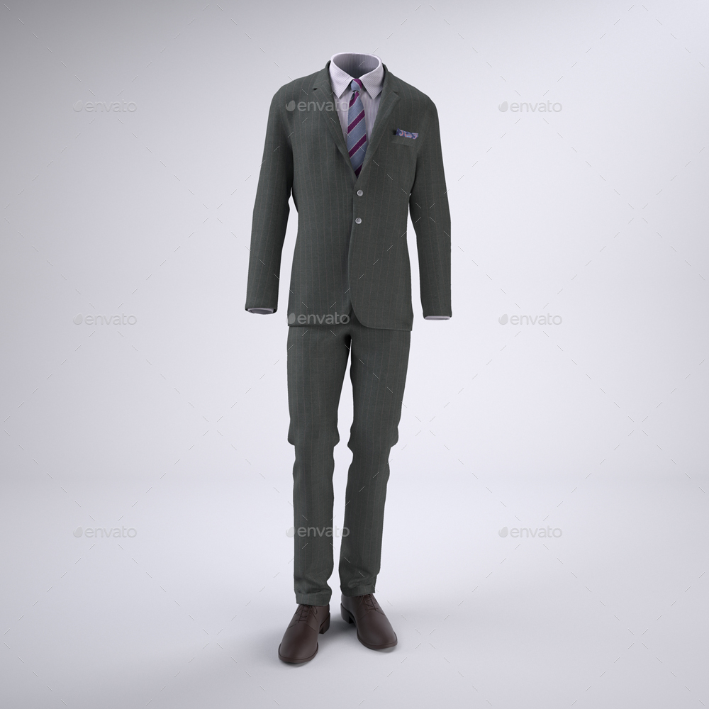 Free suit mockup Idea