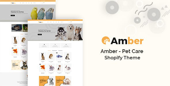 Amber - Pet - ThemeForest 23336408