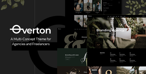 Overton - Creative Theme for Agencies and Freelancers