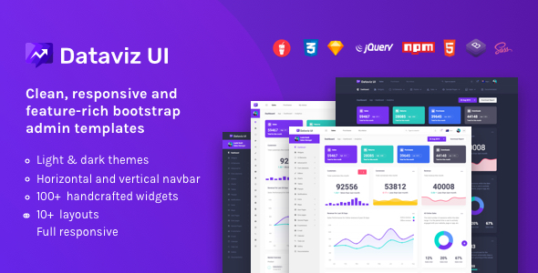 DatavizUI Bootstrap Admin Dashboard Template