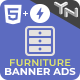 Furniture Products (2-in-1) - HTML5 & AMPHTML Animated Banners (GWD) - CodeCanyon Item for Sale