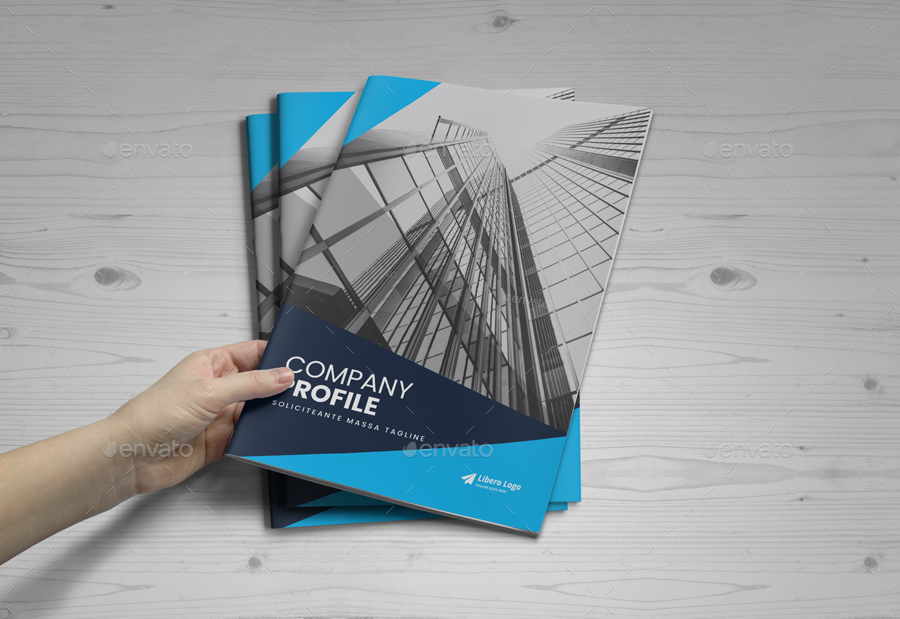 Company Profile Brochure Design v5, Print Templates | GraphicRiver