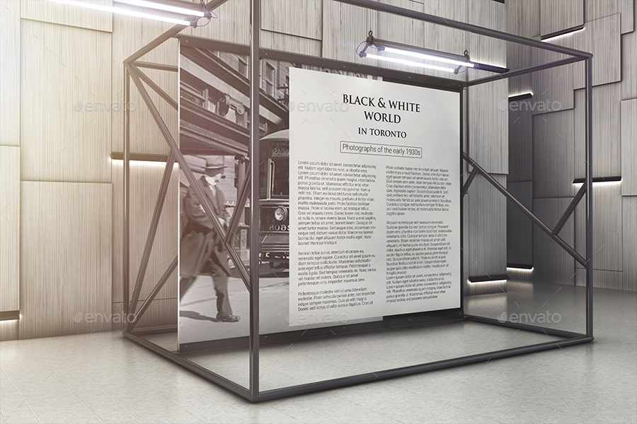 Download Exhibition Gallery Mockup by StreetD | GraphicRiver