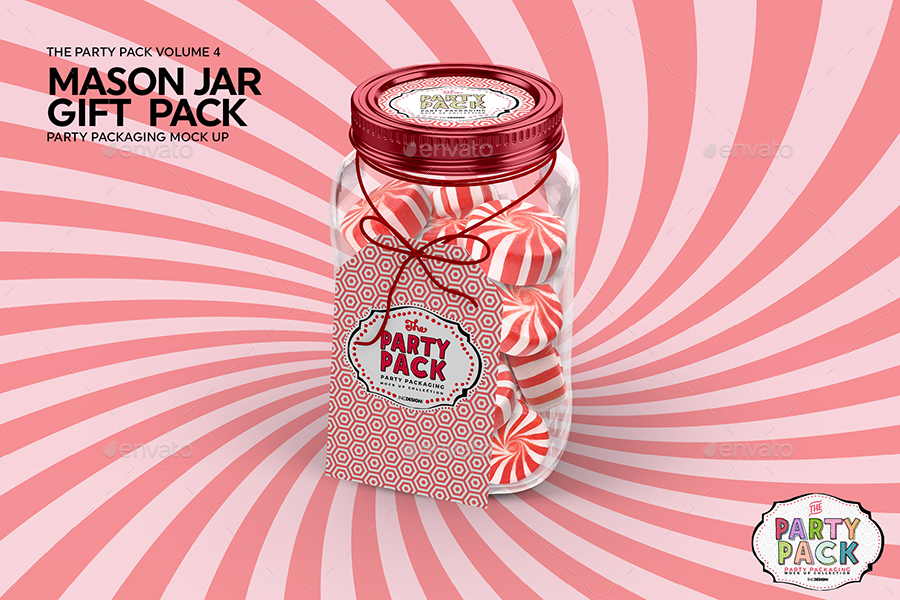 The Party Pack Packaging MockUps 4, Graphics GraphicRiver