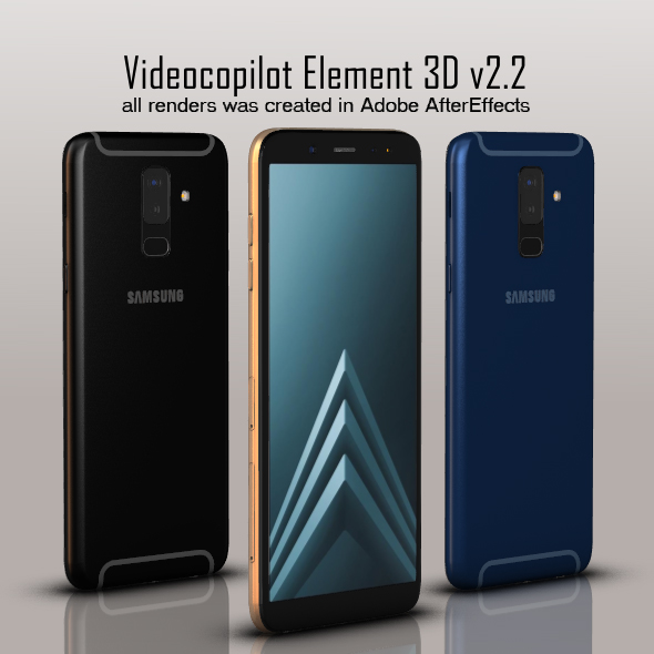Samsung Galaxy A6 - 3Docean 23452621