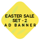 Easter Sale Set-2 Ad Banners