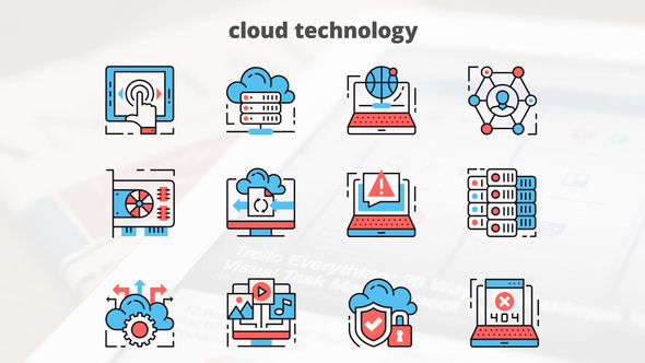 Cloud Technology - VideoHive 23455698