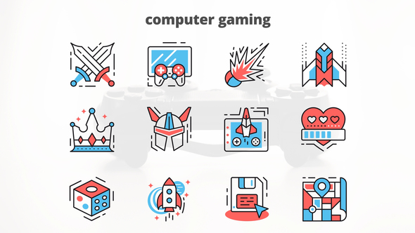 Computer Gaming - VideoHive 23455739