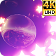 Neon Glowing Stars Tunnel 4k - 89