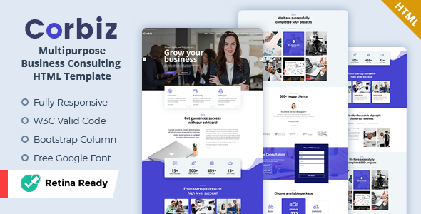 Corbiz - Multipurpose - ThemeForest 23148105