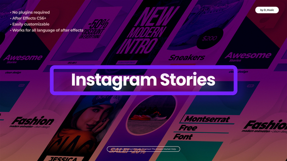 Instagram Stories - VideoHive 23457249