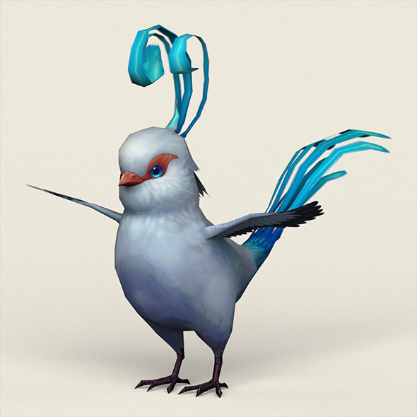 Fantasy Singing Bird - 3Docean 23457303