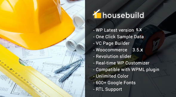 Housebuild - WordPress - ThemeForest 10540961