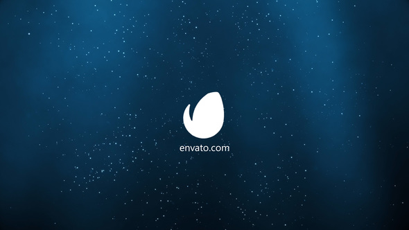 Snow Particles Logo - VideoHive 23460248