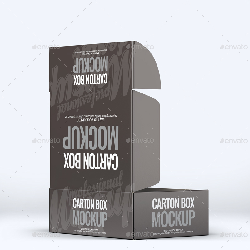 Download Carton Box Mock-Up by L5Design | GraphicRiver