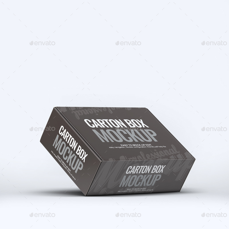 Download Carton Box Mock-Up by L5Design | GraphicRiver