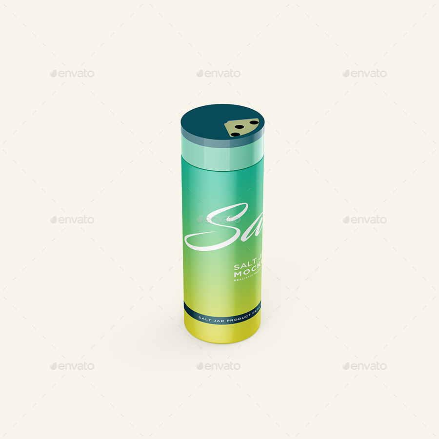 Download Salt Jar Mockup by graphicdesigno | GraphicRiver