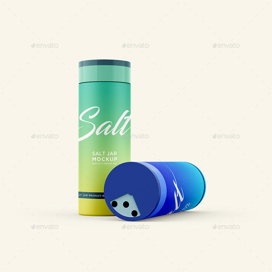 Download Salt Jar Mockup by graphicdesigno | GraphicRiver