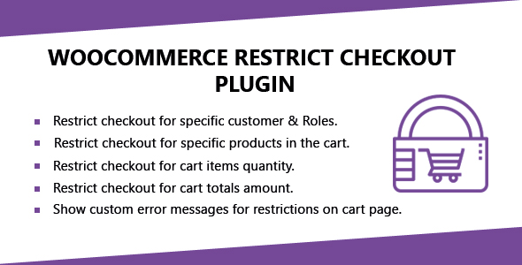 WooCommerce Restrict Checkout Plugin