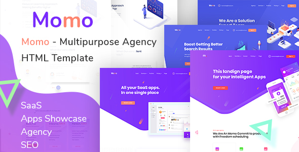 Good Momo  – Multipurpose Agency HTML Template