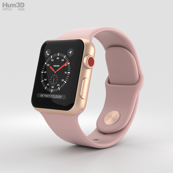 apple watch s3 gold pink