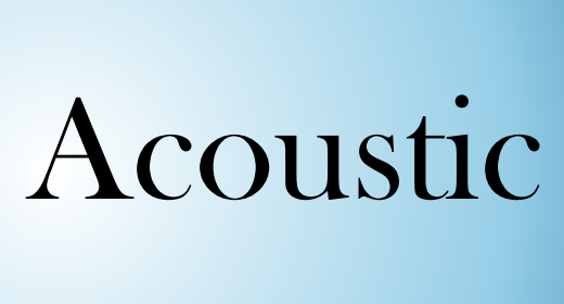 Acoustic by AudioZen