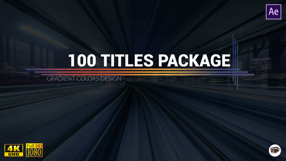 100 Titles Gradient - VideoHive 23468496