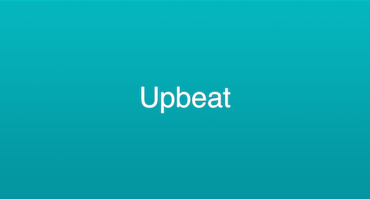 Upbeat
