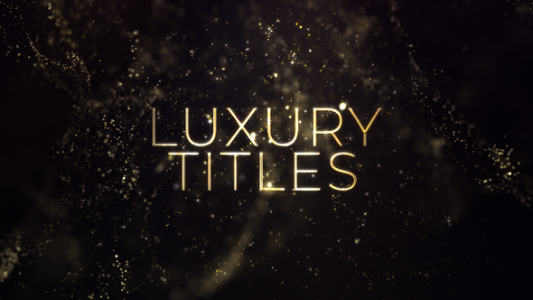 Luxury Gold Titles