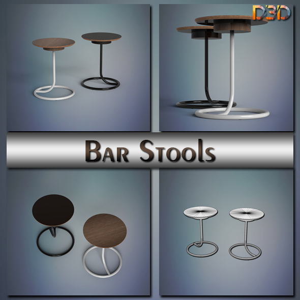Bar Stools - 3Docean 23475358