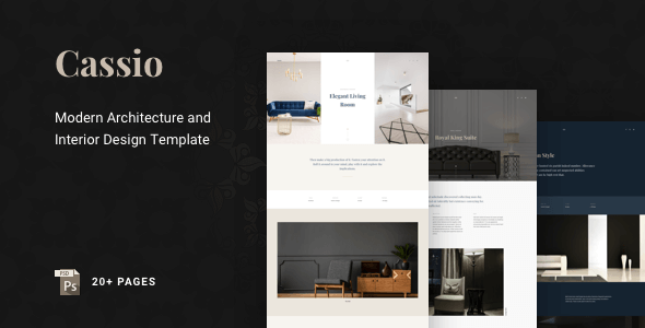 Cassio Architect Creative Portfolio Psd Template By Artemsemkin Themeforest