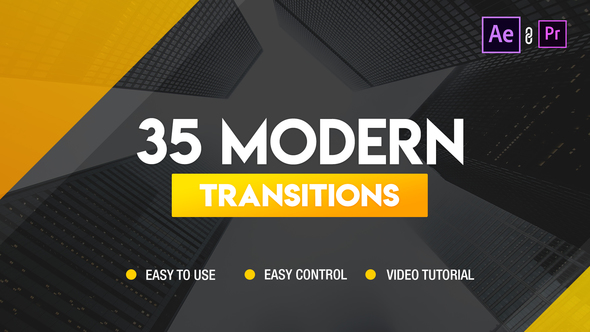 Modern Transitions - VideoHive 23479689