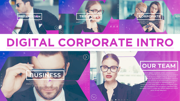 Digital Corporate Intro - VideoHive 23484664
