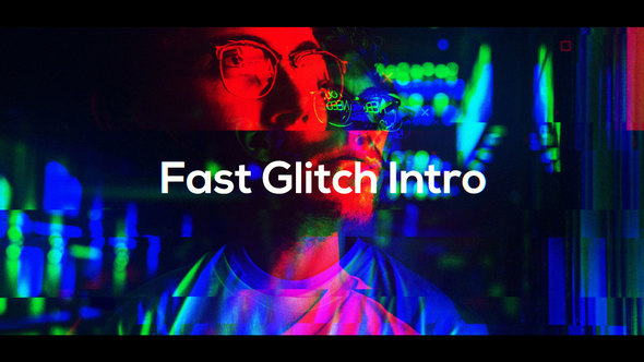 Fast Glitch Intro - VideoHive 23487493