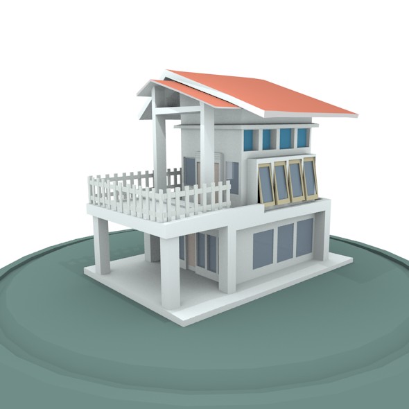 House Minimalist Design - 3Docean 23490639