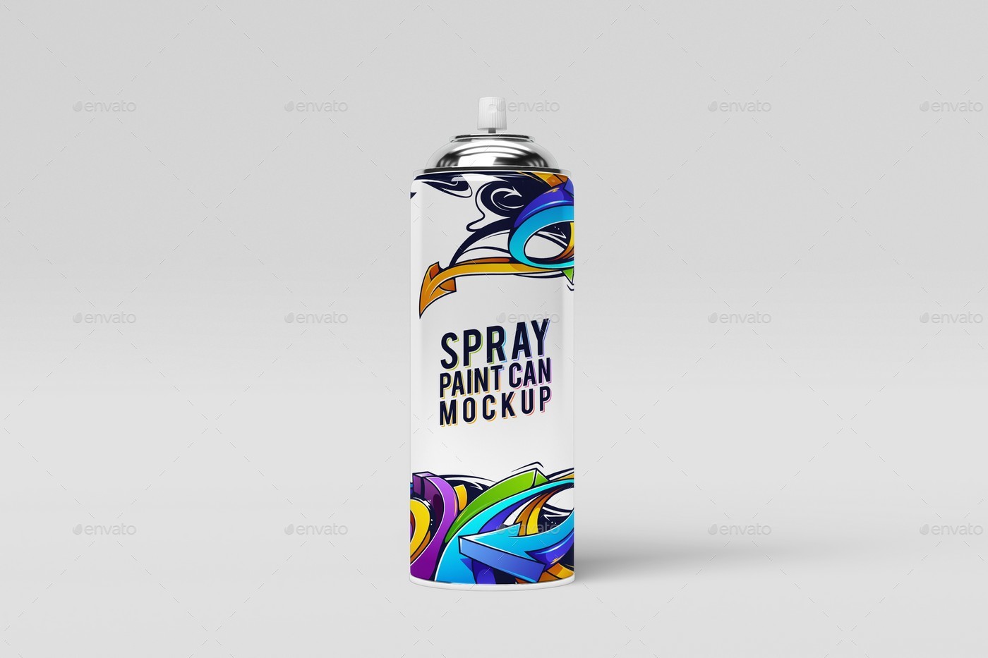 Download Spray Paint Can Mock-Up by MassDream | GraphicRiver