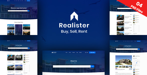 Realister Real Estate - ThemeForest 23466996