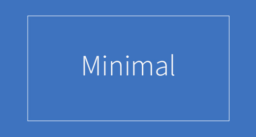 Minimal by GreenGlass