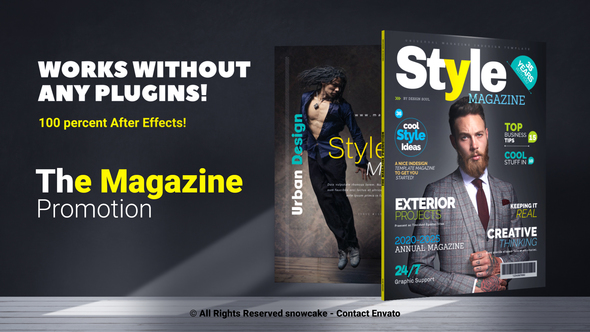 The Magazine Promotion - VideoHive 23496590