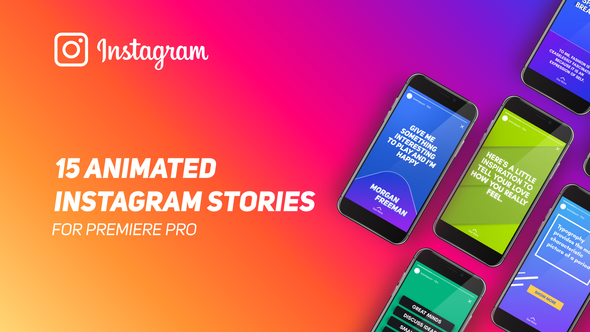 Instagram Stories - for Premiere Pro | Essential Graphics