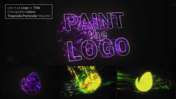 Paint The Logo - VideoHive 23499546