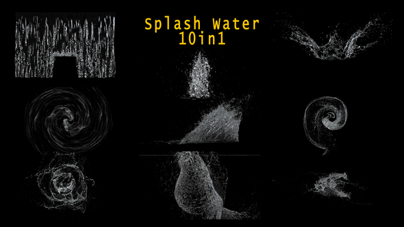 Water Splash Pack 10-in-1