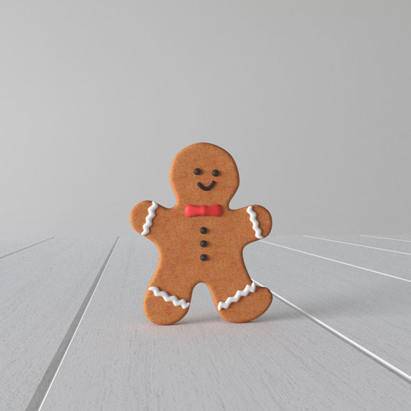 Gingerbread Man - 3Docean 23501226
