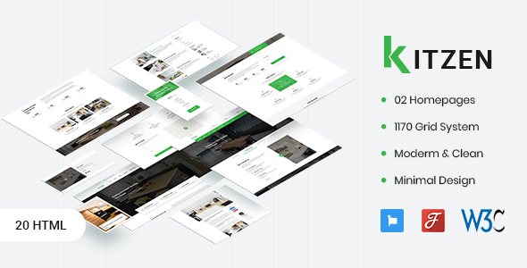 Excellent Kitzen | Modern Kitchen HTML Template